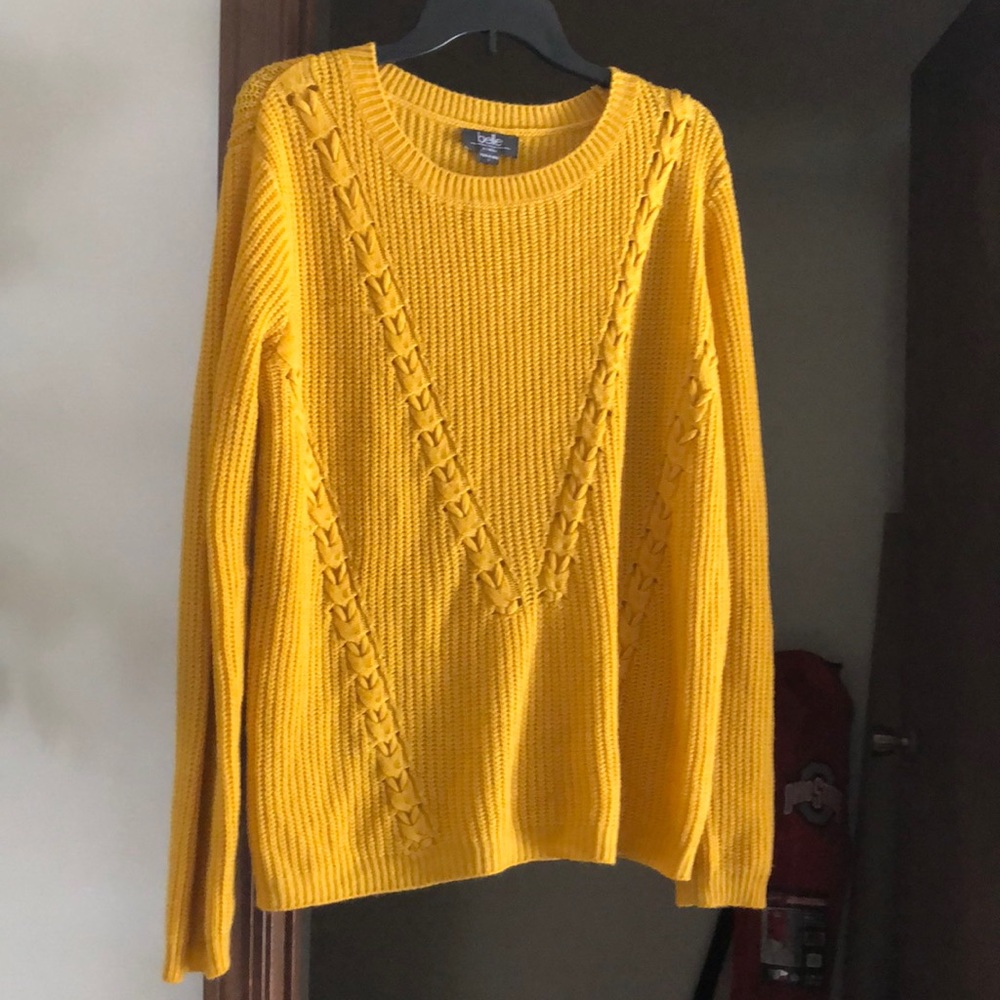 Mustard Sweater